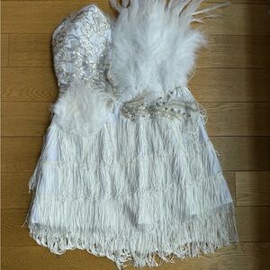 Kids White Angel Costume